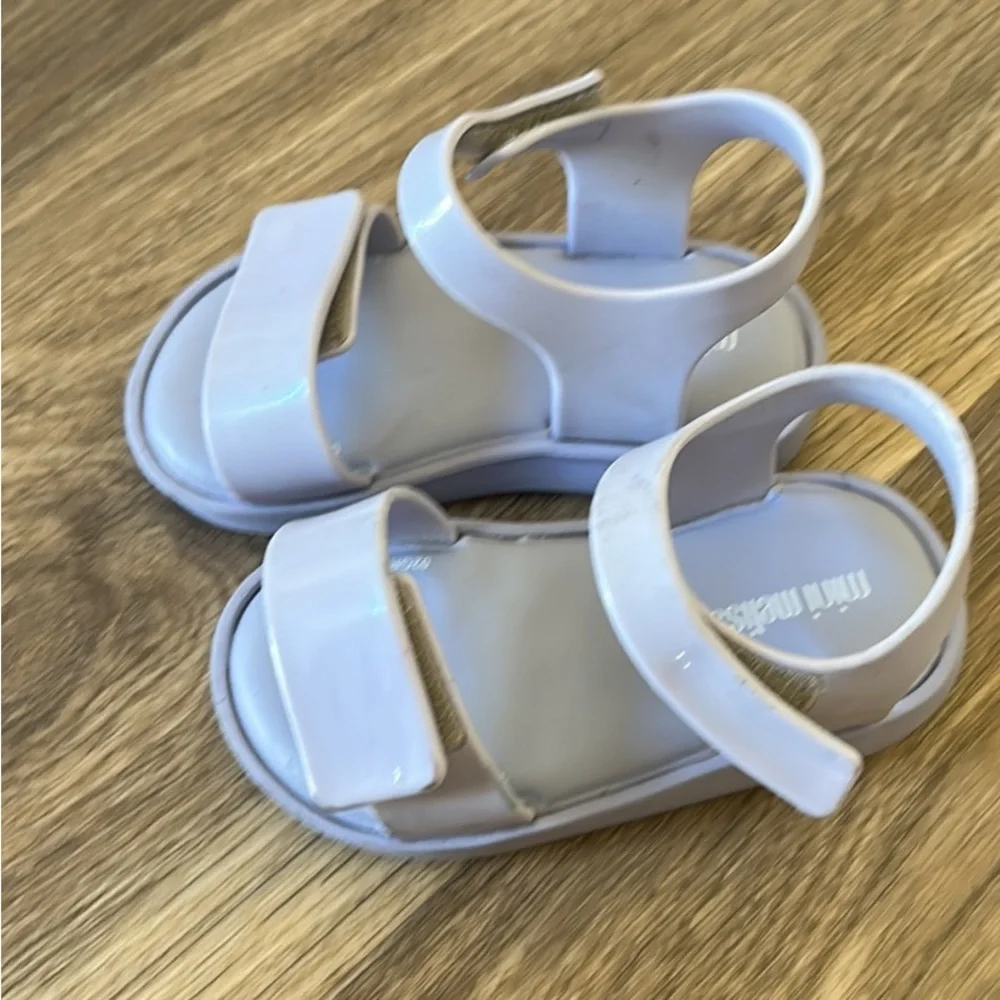 Mini Melissa Toddler Girls Size 7 Vegan Sandals